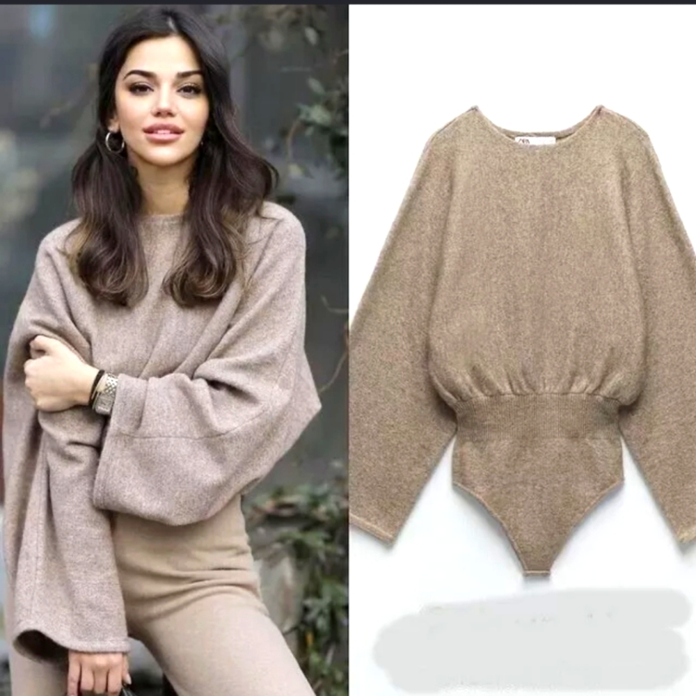 Zara Knit Bodysuit